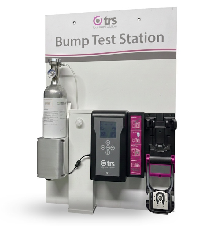 GAS MONITOR BUMP TEST STATION