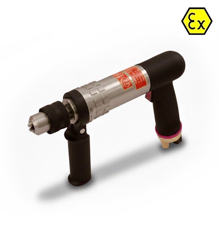 ROTARY HAMMER PISTOL DRILL, (ATEX) – PNEUMATIC